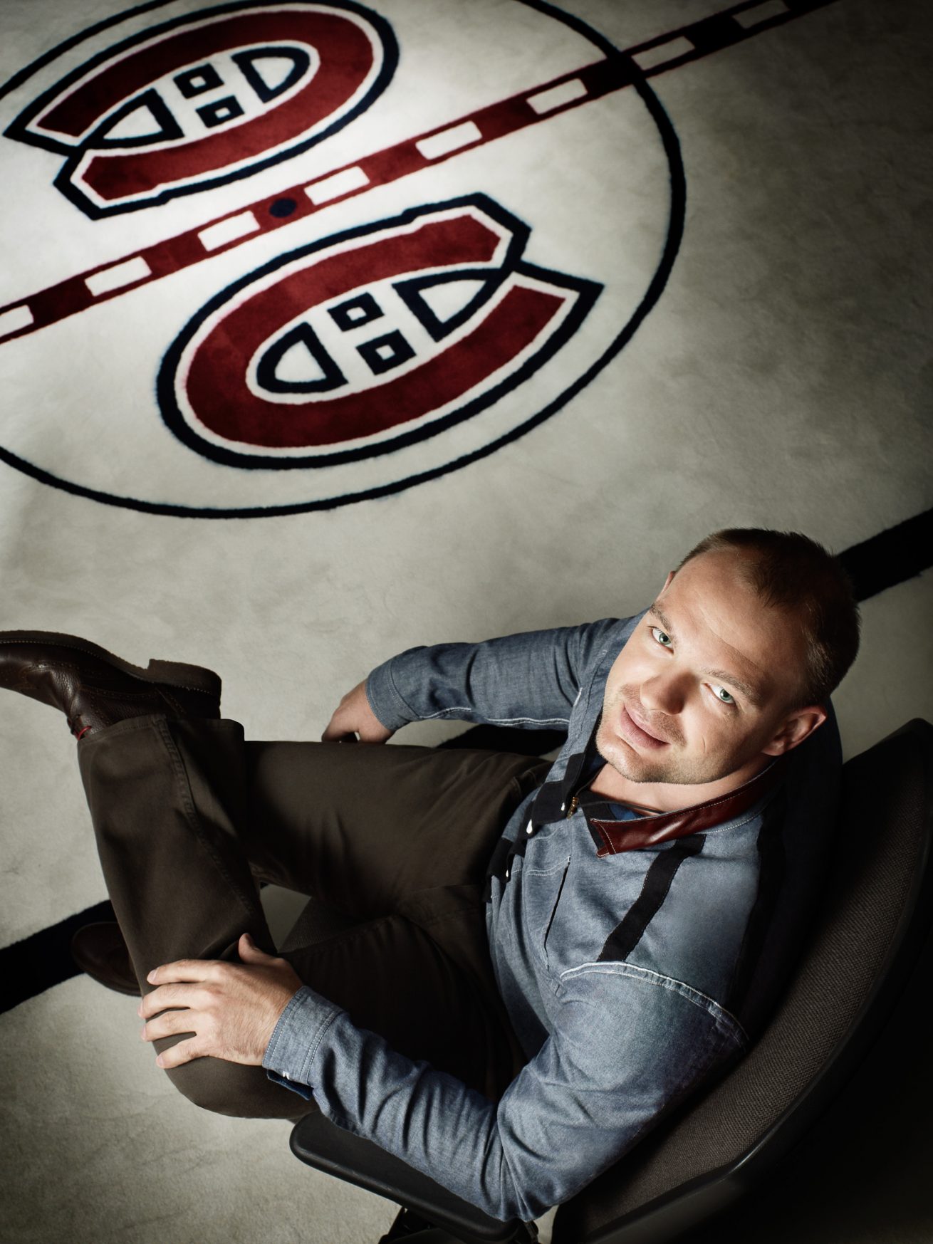 Andrei Markov, joueur de hockey des Canadiens - ELLE magazine