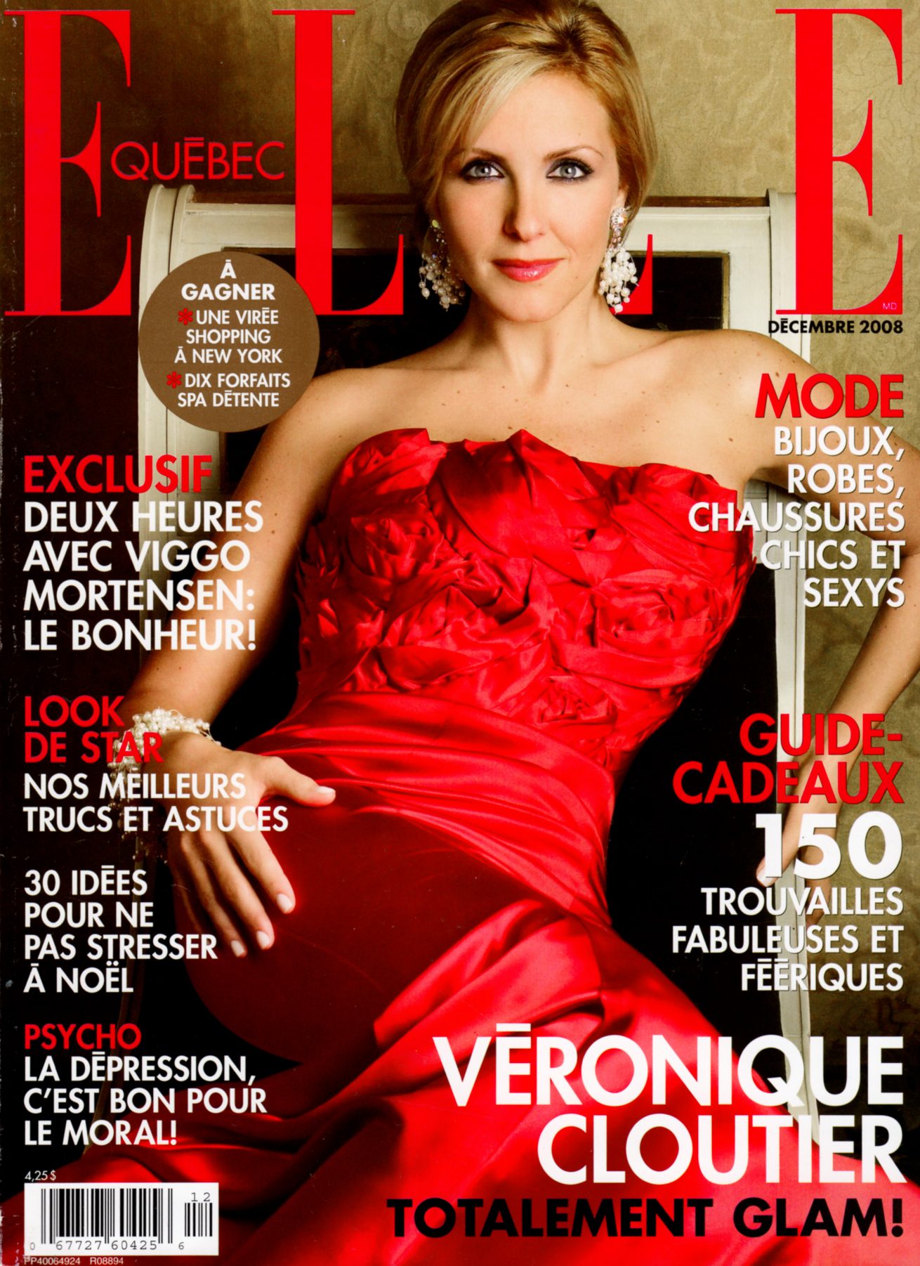 Véronique Cloutier - ELLE magazine